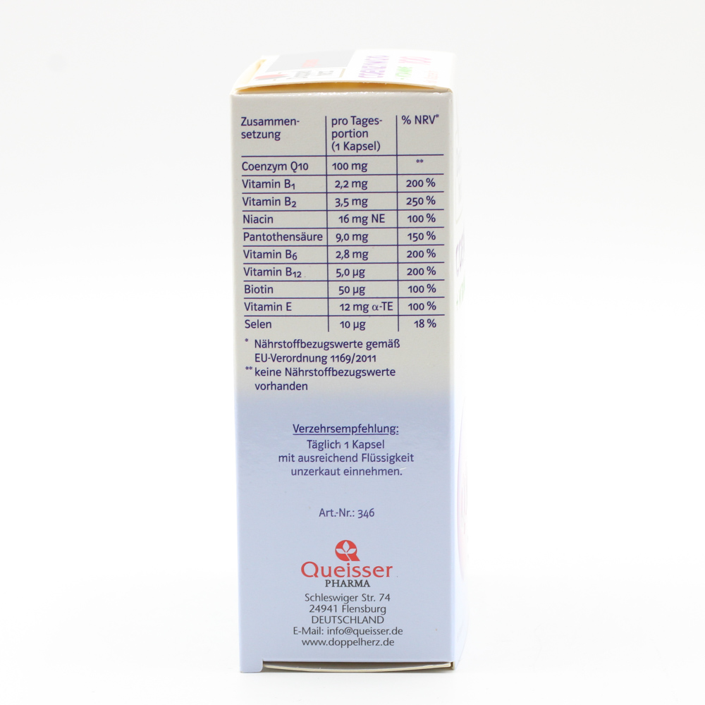 DOPPELHERZ Coenzym Q10 100+Vitamine system Kapseln