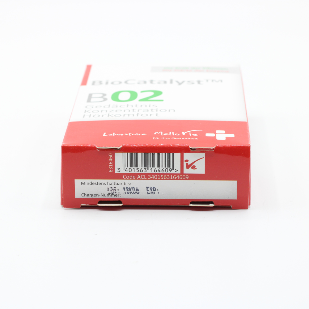 BIOCATALYST B02 Gedächtnis & Konzentration Kapseln
