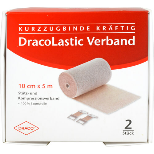 DRACOLASTIC Verband kräftig 10 cm Doppelpackung