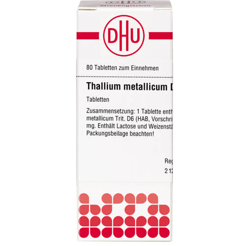THALLIUM METALLICUM D 6 Tabletten