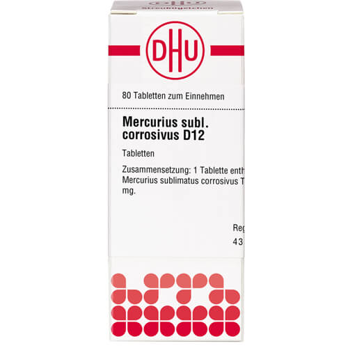 MERCURIUS SUBLIMATUS corrosivus D 12 Tabletten
