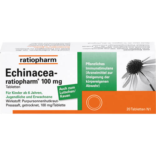 ECHINACEA-RATIOPHARM 100 mg Tabletten