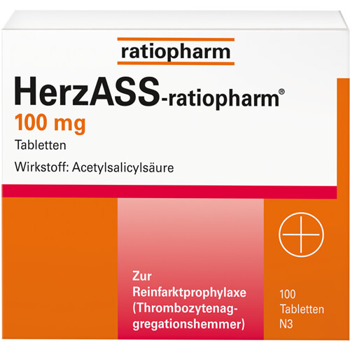 HERZASS-ratiopharm 100 mg Tabletten