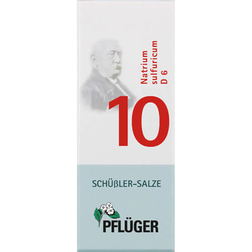 BIOCHEMIE Pflüger 10 Natrium sulfuricum D 6 Tabl.