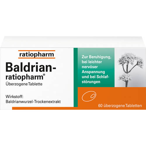 BALDRIAN-RATIOPHARM überzogene Tabletten