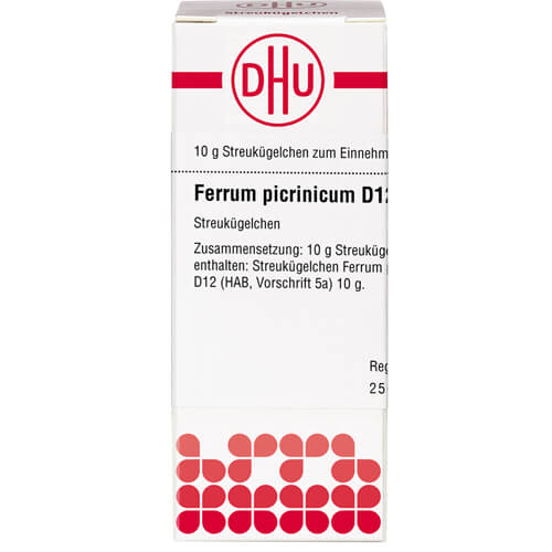 FERRUM PICRINICUM D 12 Globuli
