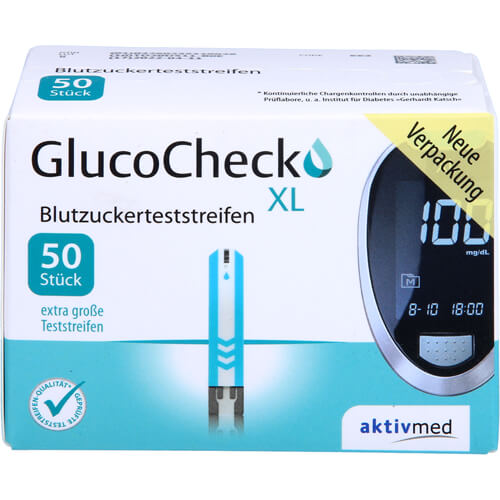 GLUCOCHECK XL Blutzuckerteststreifen