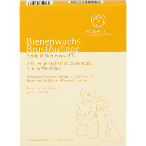 BIENENWACHS BRUSTAUFLAGE Scha/Woll/Vlies