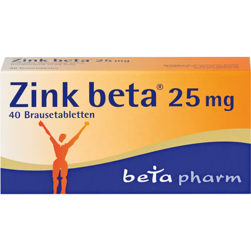 ZINK BETA 25 Brausetabletten