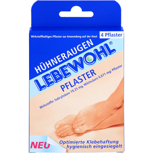 LEBEWOHL Hühneraugen Pflaster normal