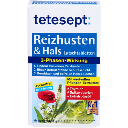 TETESEPT Reizhusten & Hals Lutschtabletten