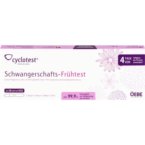 CYCLOTEST Schwangerschafts-Frühtest 10 mlU/ml Urin