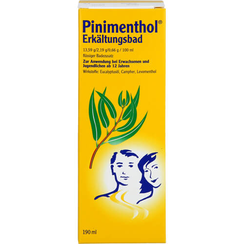 PINIMENTHOL Erkältungsbad ab 12 Jahre