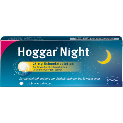 HOGGAR Night 25 mg Schmelztabletten