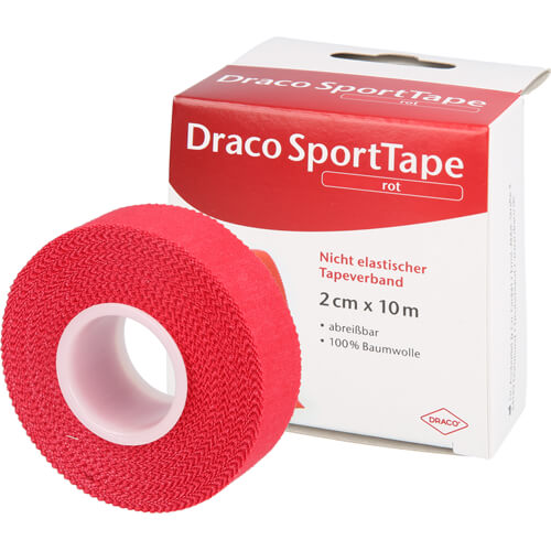DRACO TAPEVERBAND 2 cmx10 m rot