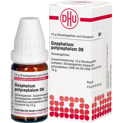 GNAPHALIUM POLYCEPHALUM D 6 Globuli