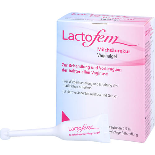 LACTOFEM Milchsäurekur Vaginalgel