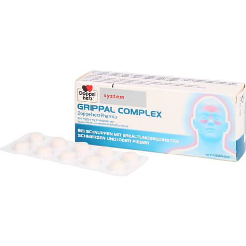 GRIPPAL COMPLEX DoppelherzPharma 200 mg/30 mg FTA