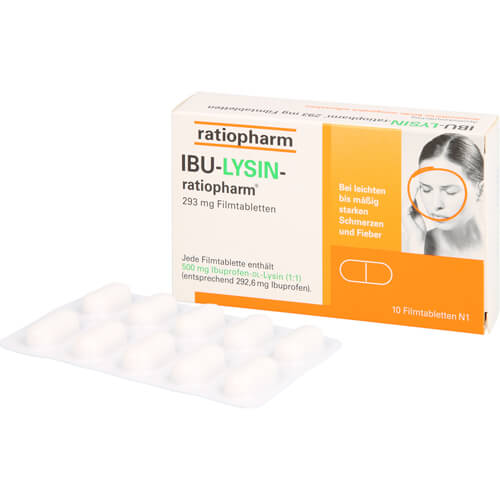 IBU-LYSIN-ratiopharm 293 mg Filmtabletten