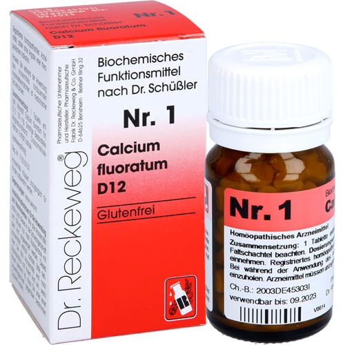 BIOCHEMIE 1 Calcium fluoratum D 12 Tabletten