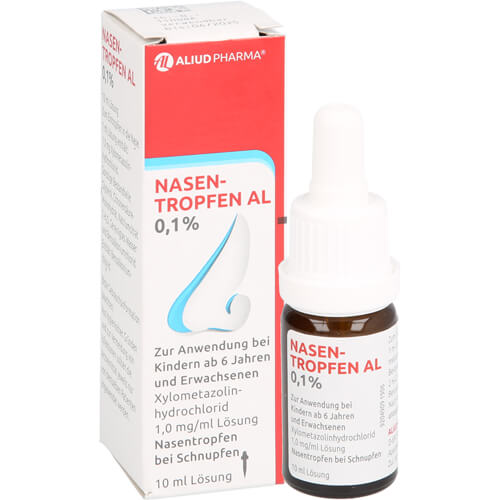 Nasentropfen AL 0,1 % bei Schnupfen