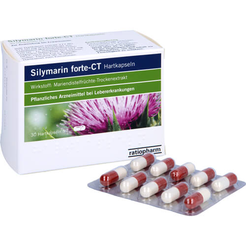 SILYMARIN forte-CT Hartkapseln