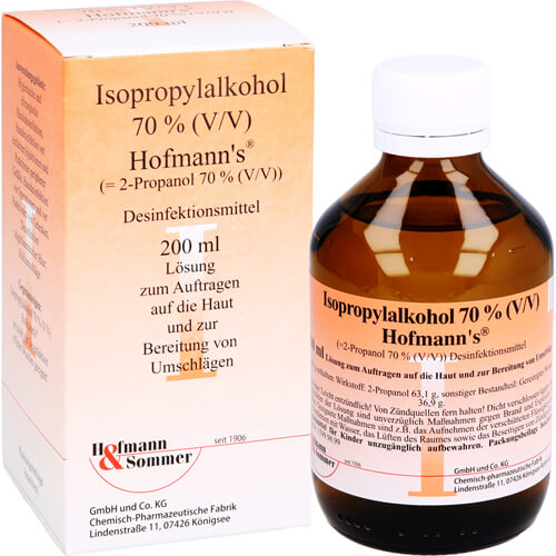 ISOPROPYLALKOHOL 70% V/V Hofmann's