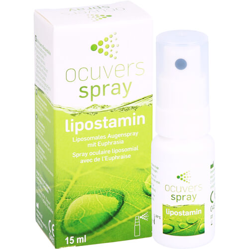 OCUVERS spray lipostamin Augenspray mit Euphrasia