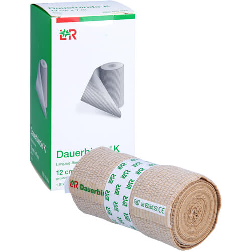 DAUERBINDE kräftig 12 cmx7 m