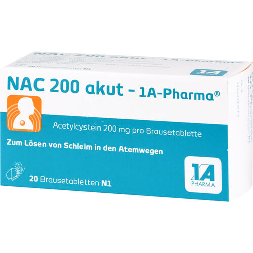 NAC 200 akut-1A Pharma Brausetabletten