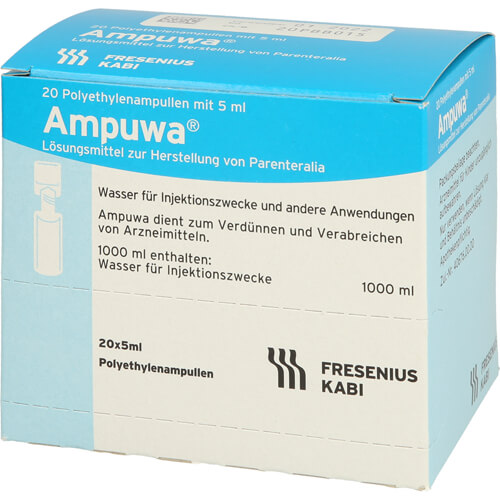 AMPUWA Plastikampullen Injektions-/Infusionslsg.