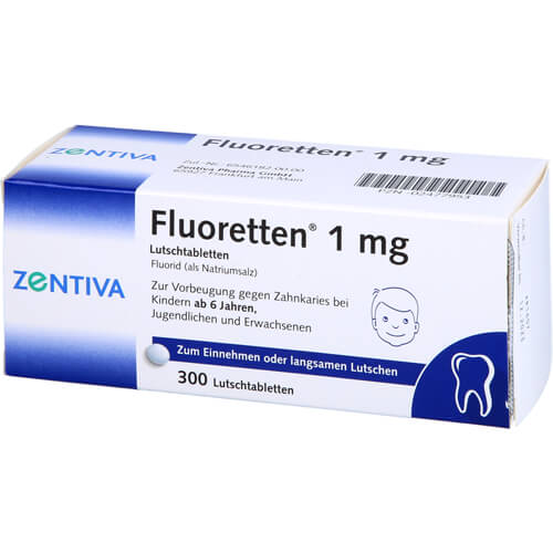 FLUORETTEN 1,0 mg Tabletten