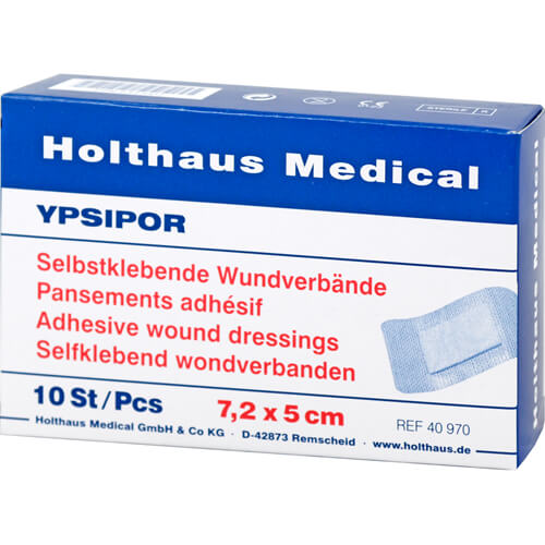 WUNDVERBAND steril YPSIPOR 5x7,2 cm
