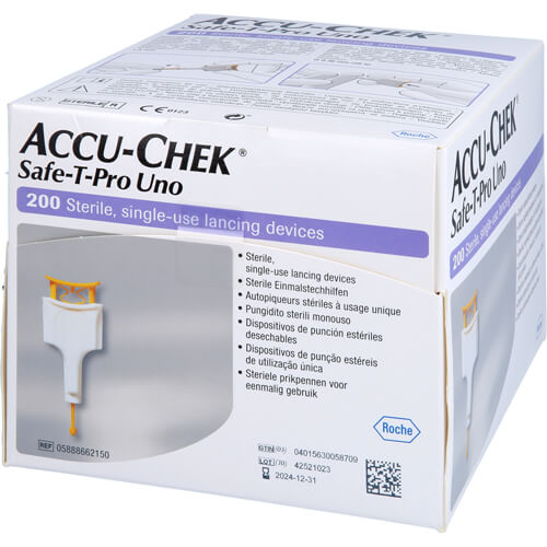 ACCU-CHEK Safe T Pro Uno II Lanzetten