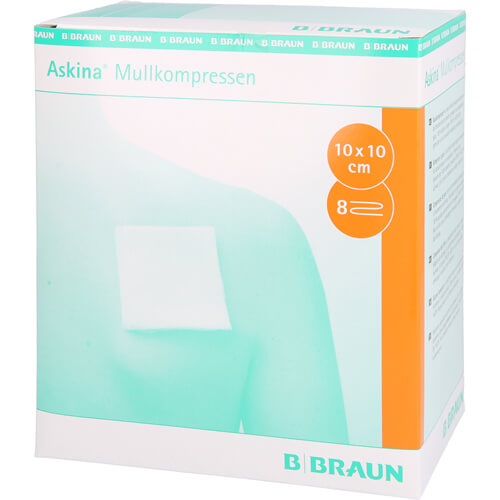 ASKINA Mullkompressen 10x10 cm steril