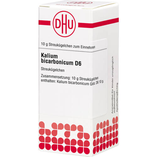 KALIUM BICARBONICUM D 6 Globuli
