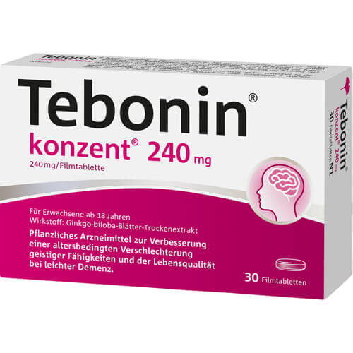 TEBONIN konzent 240 mg Filmtabletten