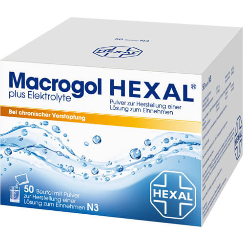 MACROGOL HEXAL plus Elektrolyte Plv.z.H.e.L.z.E.