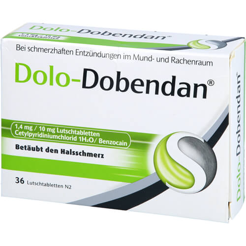 DOLO-DOBENDAN 1,4 mg/10 mg Lutschtabletten