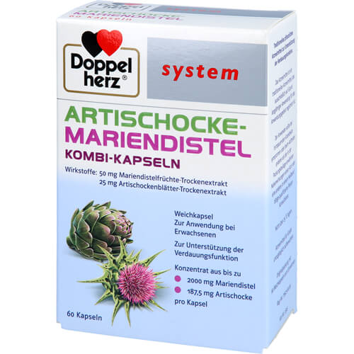 DOPPELHERZ Artischocke-Mariendistel system Weichk.