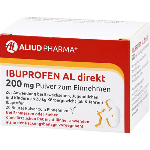 IBUPROFEN AL direkt 200 mg Pulver zum Einnehmen