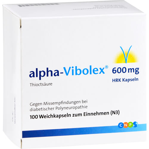 ALPHA VIBOLEX 600 mg HRK Weichkapseln