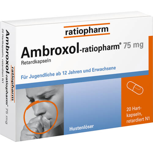 AMBROXOL-ratiopharm 75 mg Hustenlöser Retardkaps.