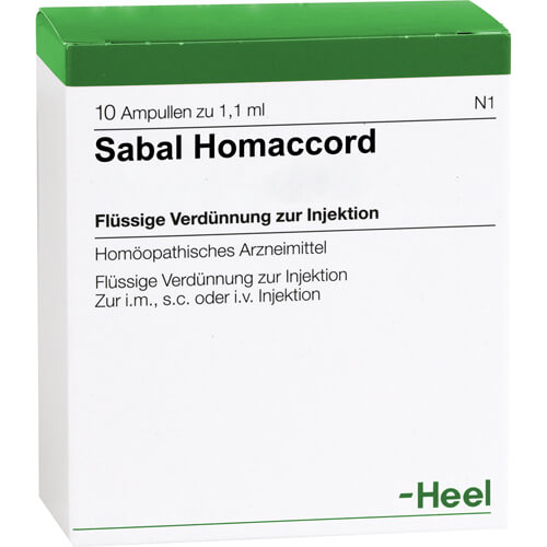 SABAL HOMACCORD Ampullen