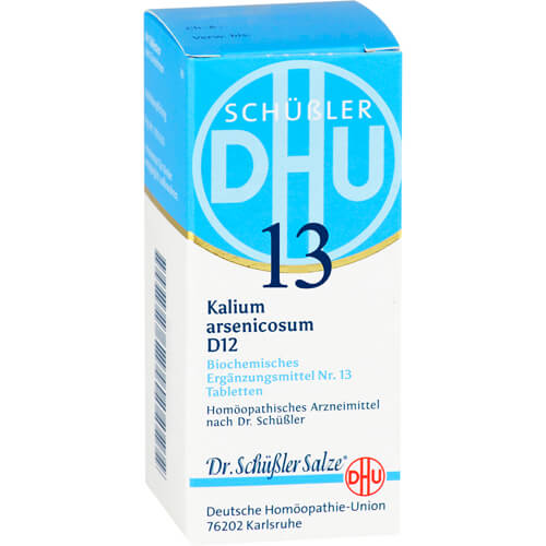 BIOCHEMIE DHU 13 Kalium arsenicosum D 12 Tabletten