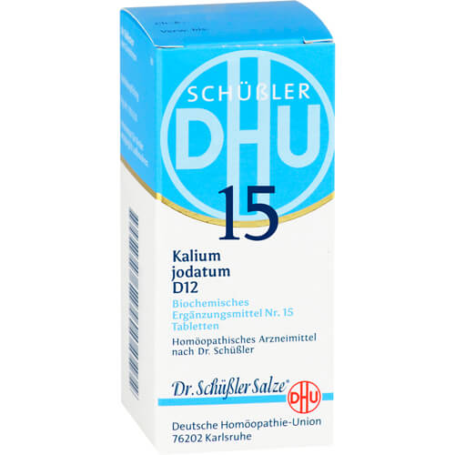 BIOCHEMIE DHU 15 Kalium jodatum D 12 Tabletten