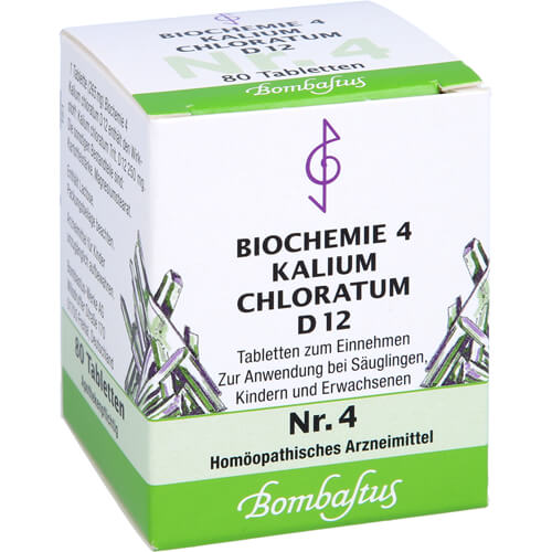 BIOCHEMIE 4 Kalium chloratum D 12 Tabletten