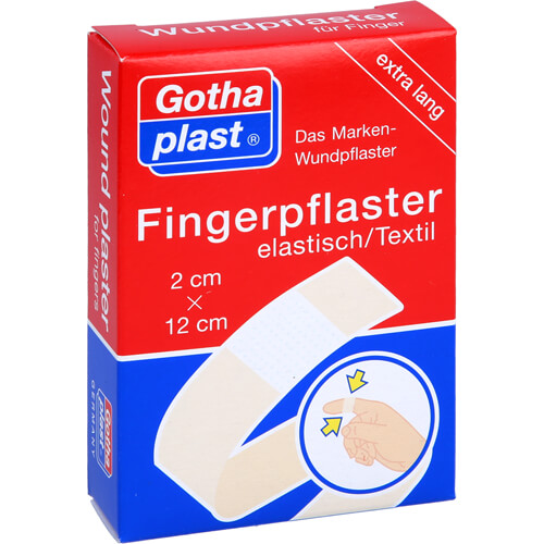 GOTHAPLAST Fingerverband 2x12 cm elastisch