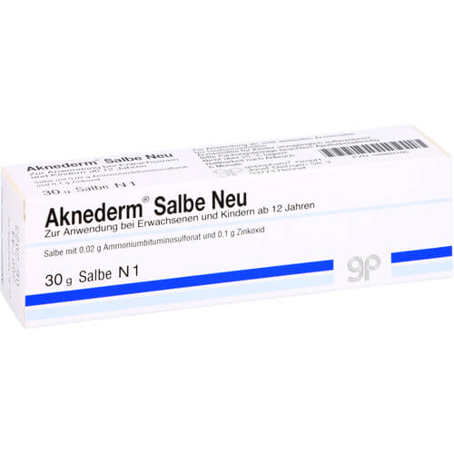AKNEDERM Salbe Neu