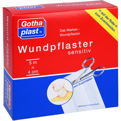 GOTHAPLAST Wundpfl.sensitiv 4 cmx5 m